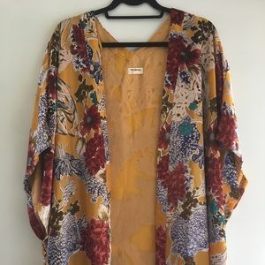 Worldmarket Floral Kimono Top - OS